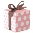 pudeleczka dla gosci classic rozowe w kropki 10 szt