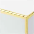 pudeleczka dla gosci gold border biale partydeco 10 szt