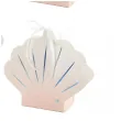 pudeleczka dla gosci pastelowe muszelki mix partydeco 4 szt