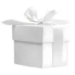 pudeleczka dla gosci prezencik classic bialy 10 szt