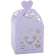 pudeleczka dla gosci serduszka amscan liliowe 10 szt