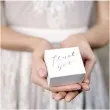 pudeleczka dla gosci thank you rozowe zloto partydeco 10 szt