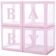 pudelka na balony baby rozowe partypal 4 szt