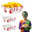 pudelka na chipsy i przekaski halloween krwawe rece