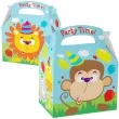 pudelka na ciasto classic mini kolorowe safari amscan 5 szt