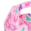 pudelka na ciasto classic mini rozowe motyle amscan 5 szt