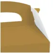 pudelka na ciasto classic mini zlote amscan 5 szt