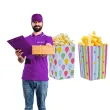 pudelka na popcorn baloniki mix decora 6 szt