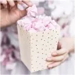pudelka na popcorn classic kropki rozowe jasne partydeco 6 szt