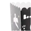 pudelka na popcorn halloween boo czarne partydeco 6 szt