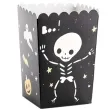pudelka na popcorn halloween boo czarne partydeco 6 szt