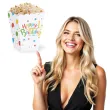 pudelka na popcorn happy birthday partypal 6 szt
