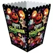 pudelka na popcorn happy halloween male potwory guirca 6 szt
