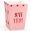 pudelka na popcorn love is in the air rozowe partydeco 6 szt