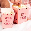 pudelka na popcorn love is in the air rozowe partydeco 6 szt