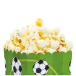 pudelka na popcorn pilka nozna mix decora 6 szt