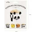 pudelka na popcorn urodzinowe safari mix partypal 4 szt