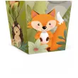 pudelka na popcorn zwierzeta lesni przyjaciele partypal 6 szt