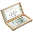 pudelko na banknoty komunia swieta eukaliptus beauty 20x10 5 cm