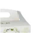 pudelko na ciasto chrzest swiety w ornamencie bialy toledo 5 szt