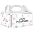pudelko na ciasto slodkie podziekowanie pastel love 5 szt