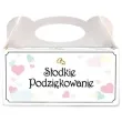 pudelko na ciasto slodkie podziekowanie pastel love 5 szt