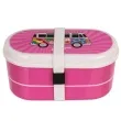 pudelko na lunch vwt1 bus summer love bialo rozowe ootb 17x8 cm