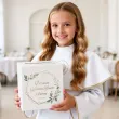 pudelko na telegramy skrzynka na koperty kartki pieniadze komunia mietowa geometria