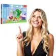 puzzle swinka peppa piknikowa uczta trefl 24 elementy