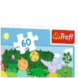puzzle wakacje swinki peppa trefl 60 elementow