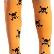 rajstopy czaszki halloween pomaranczowe carnival toys