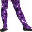 rajstopy dla dzieci symbole halloween fioletowy guirca 122 152 cm