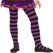 rajstopy dzieciece paski fioletowo czarne guirca 5 9 lat