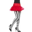 rajstopy halloween harlequin czarno biale rozm uniw