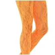 rajstopy koronka neonowe pomaranczowe smiffys rozm uniw