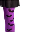 rajstopy nietoperze halloween fioletowe carnival toys