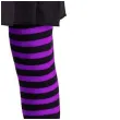 rajstopy paski halloween fioletowe carnival toys