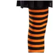 rajstopy paski halloween pomaranczowe carnival toys