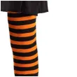 rajstopy paski halloween pomaranczowe carnival toys
