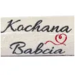 recznik z haftem kochana babcia giftmania