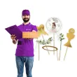 rekwizyty do zdjec fotogadzety na pierwsza komunie swieta dziewczynka w albie 6 szt