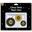 rozeta wiszaca 30 urodziny classy party 3 szt pd party