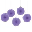 rozeta wiszaca classic fioletowa 5 szt