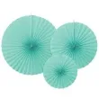 rozeta wiszaca classic tiffany blue partydeco 3 szt