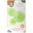 rozeta wiszaca classic zielona jasna arpex 30 cm 3 szt