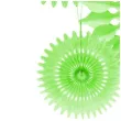 rozeta wiszaca classic zielona jasna arpex 30 cm 3 szt