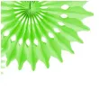 rozeta wiszaca classic zielona jasna arpex 30 cm 3 szt