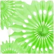 rozeta wiszaca classic zielona jasna arpex 30 cm 3 szt