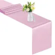 satyna gladka rozowa jasna partydeco 0 36 x 9 m