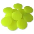 scrapki akrylowe kola neonowe zielone 25 mm 10 szt